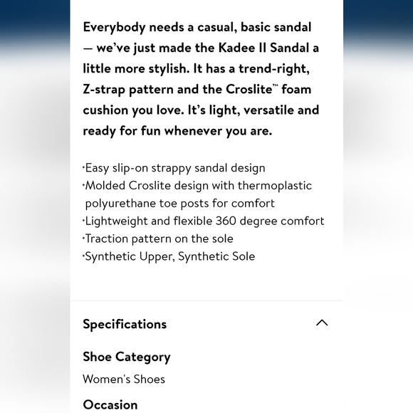 Crocs Kadee 2 Strappy Sandal - Pink - Picture 7 of 10